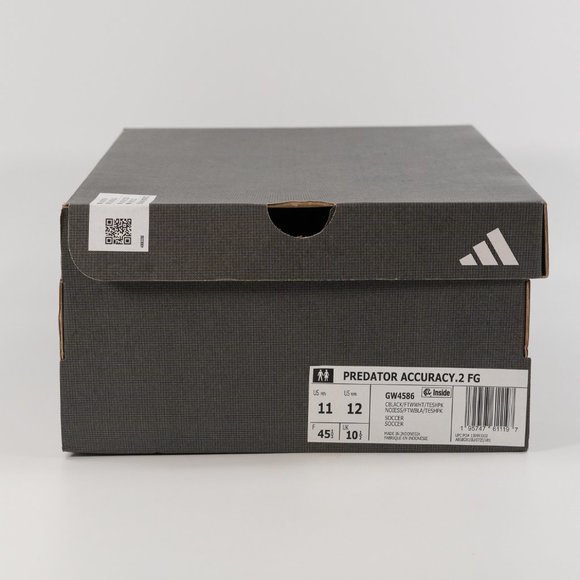 Adidas Men\'s Predator Accuracy.2 FG Soccer Cleats GW4586 Multi-Size main image 13